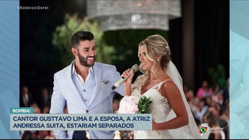 Fotos de Gusttavo Lima e Andressa Suita