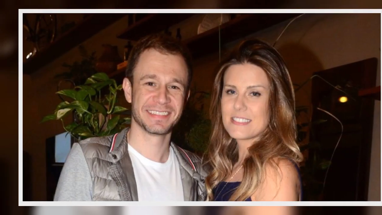 Tiago Leifert e Daiana Garbin. Filha Lua nasceu (Foto: Reprodução/ YouTube)