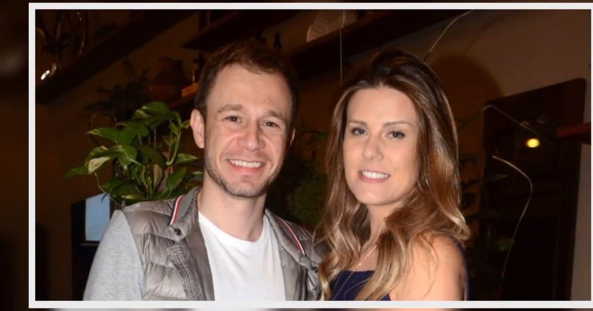Tiago Leifert e Daiana Garbin. Filha Lua nasceu