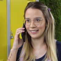 Jéssica Diehl em fotos no canal de Luccas Neto