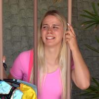 Jéssica Diehl em fotos no canal de Luccas Neto