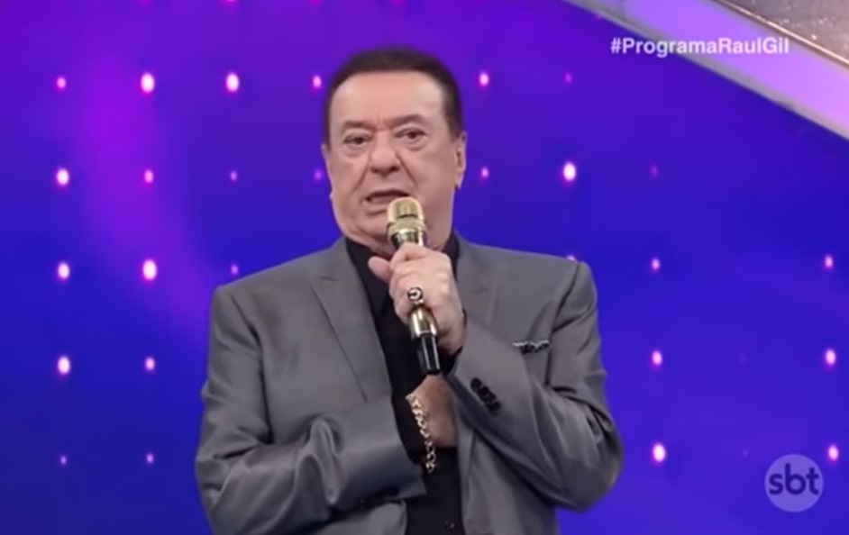 Raul Gil no programa