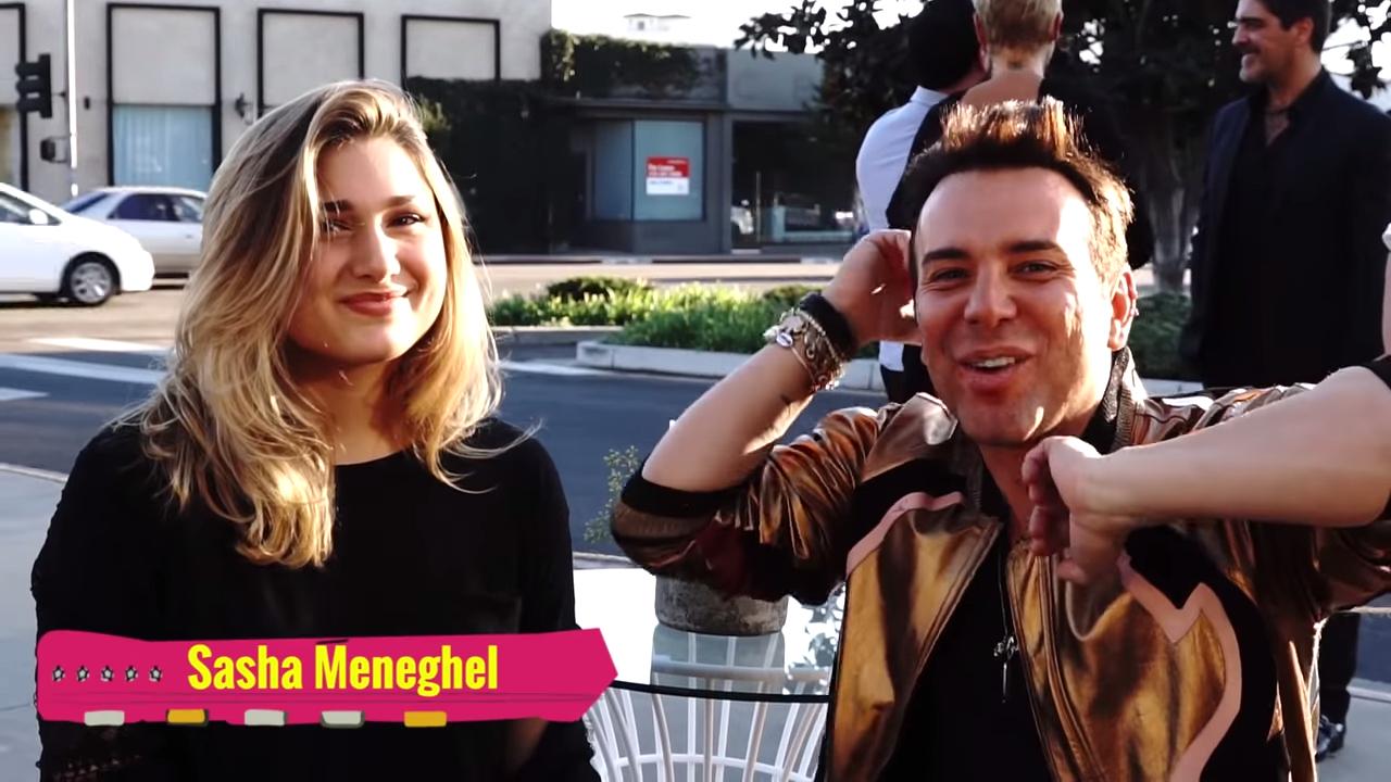Sasha Meneghel em entrevista