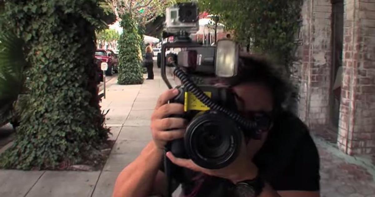 Paparazzi e Paparazzo. Flagras e fotos de fotógrafos que são paparazzis