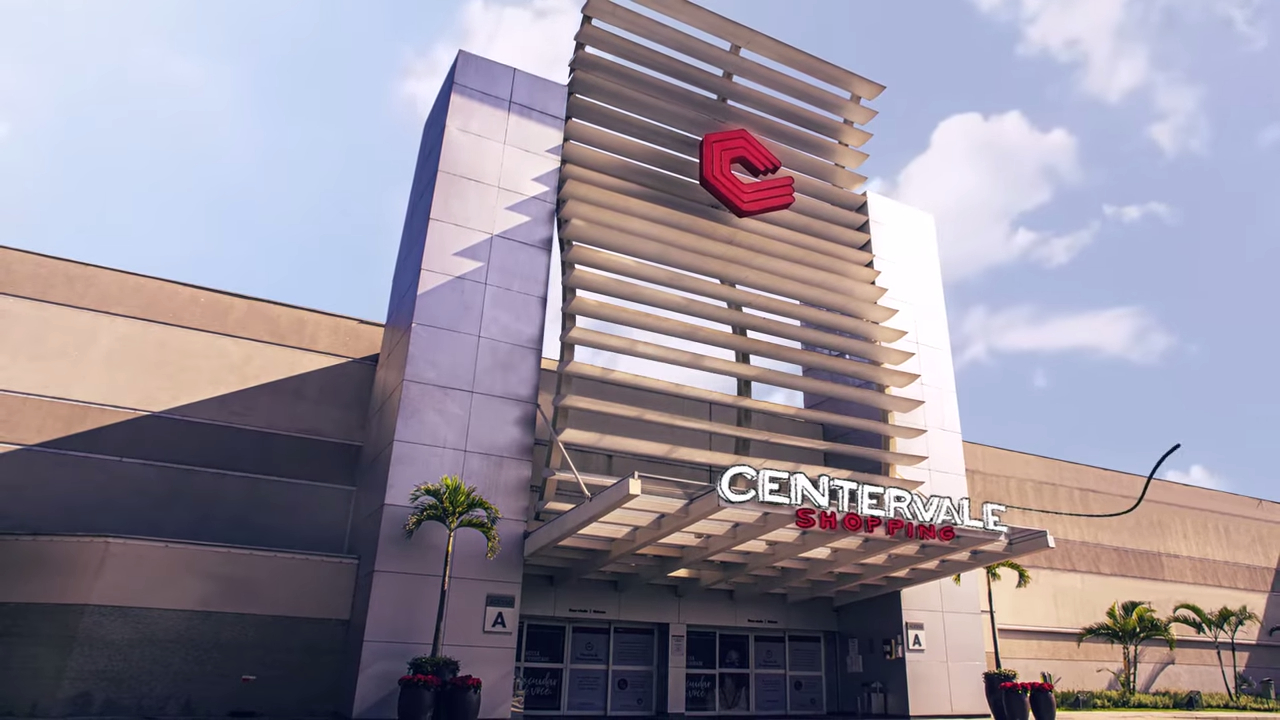 Center Vale Shopping em São José dos Campos (Foto: Reprodução/ YouTube)