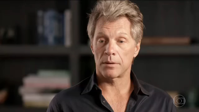 Bon Jovi em entrevista no Fantástico
