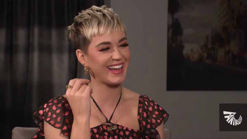 Katy Perry em entrevista ao Fantástico (Foto: Reprodução/ Globoplay)