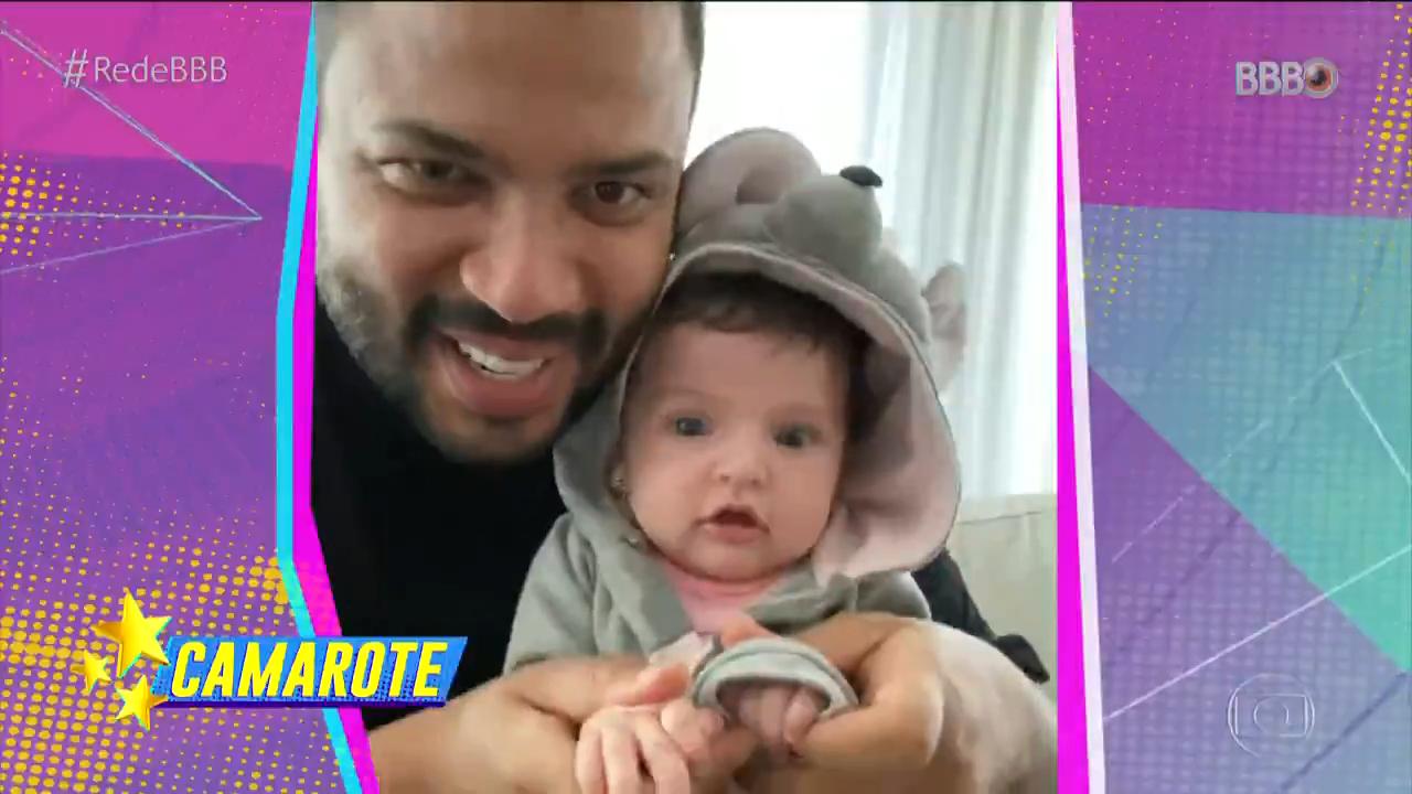 Projota em momentos de BBB 21 e músicas