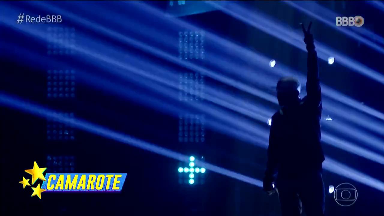Projota em momentos de BBB 21 e músicas