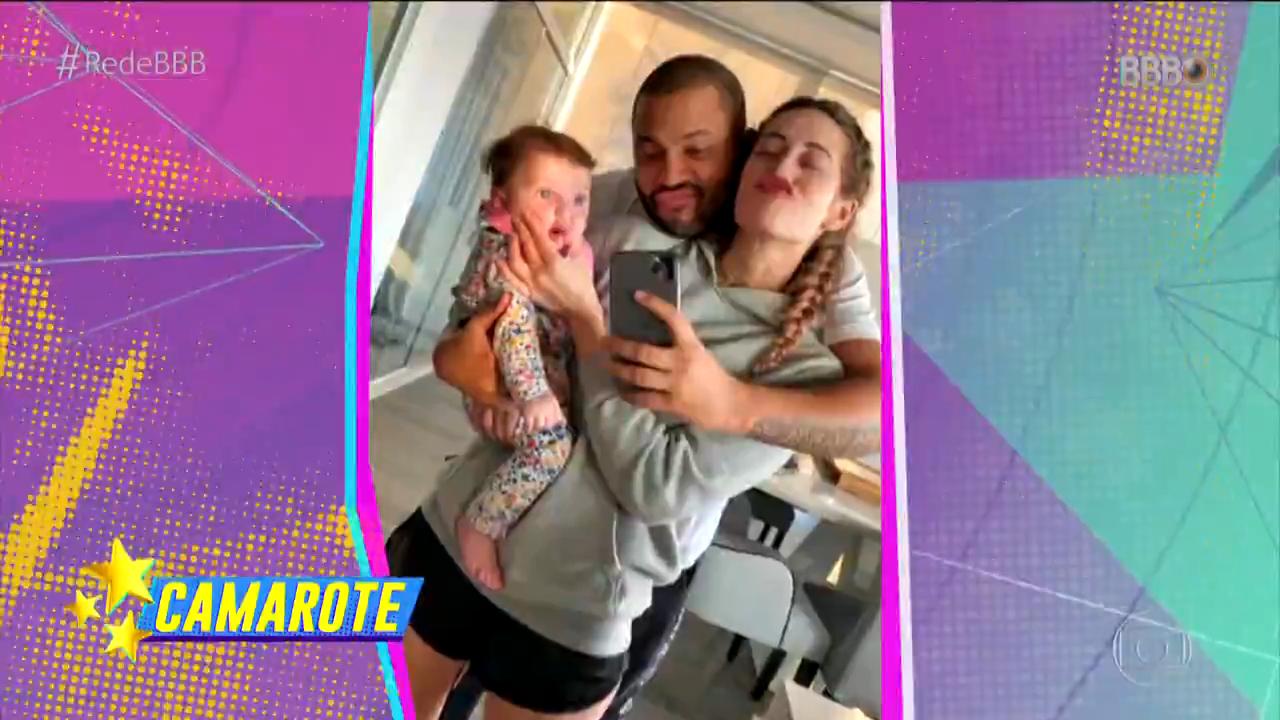 Projota em momentos de BBB 21 e músicas