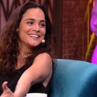 Atriz Alice Braga em entrevista