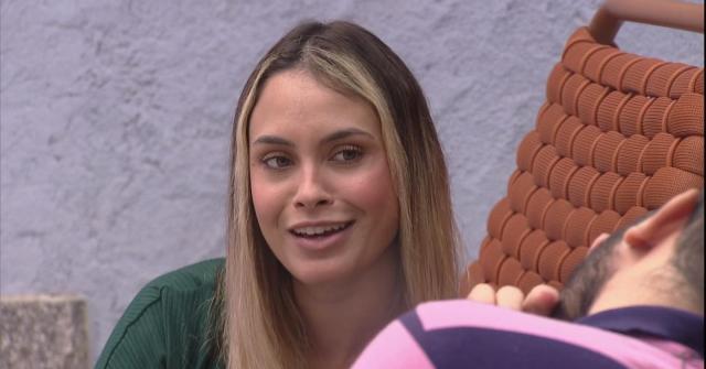 Sarah Andrade durante o BBB 21 (Foto: Reprodução/ Globoplay)