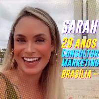 Sarah Andrade durante o BBB 21