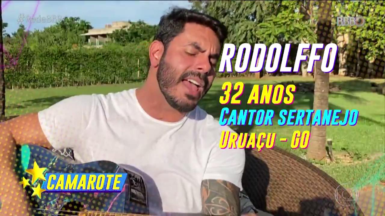 Cantor sertanejo Rodolffo Matthaus no BBB 21