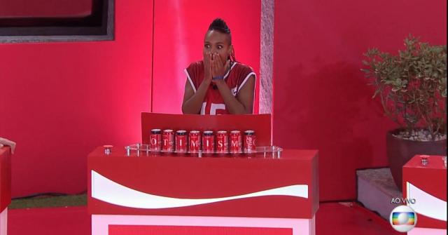 Karol Conká vence Prova do Líder da Coca-Cola no BBB 21 (Foto: Reprodução/ Globoplay BBB21)