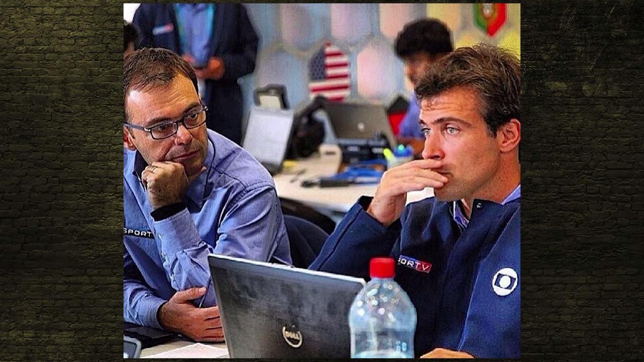 Tino Marcos, repórter do jornalismo esportivo da Globo