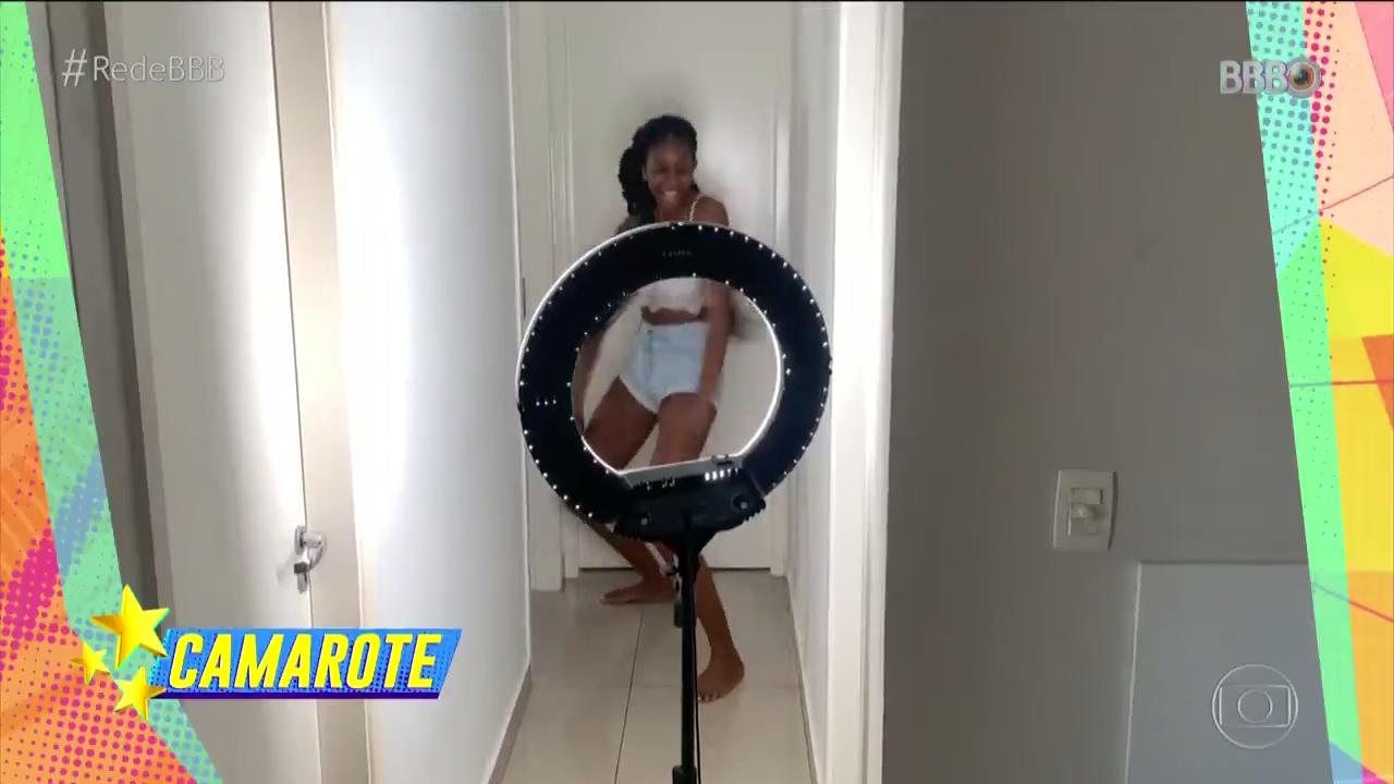Camilla de Lucas, influenciadora, participou do BBB 21 no Time Camarote
