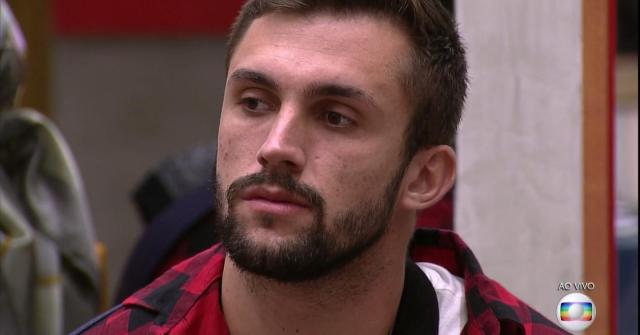 Arthur Picoli no BBB 21 (Foto: Reprodução/ TV Globo)