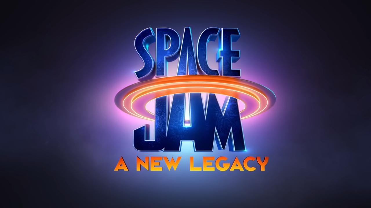 Space Jam: Um Novo Legado. Cenas com filmes de LeBron James e os desenhos da Looney Tunes
