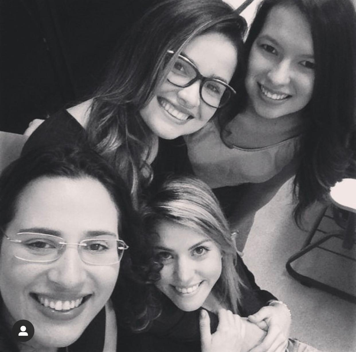 Juliette do BBB 21 e a amiga Hannah Barros. Momentos antes do BBB21