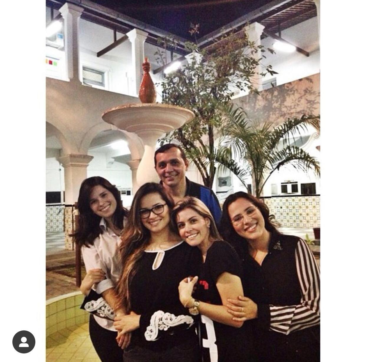 Juliette do BBB 21 e a amiga Hannah Barros. Momentos antes do BBB21