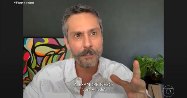 Alexandre Nero, o Comendador José Alfredo, na novela Império da Globo (Foto: Reprodução/ Globoplay Império)
