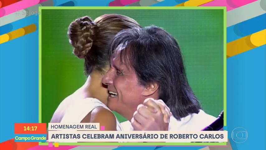 Homenagem para o Rei Roberto Carlos em momentos do início da carreira