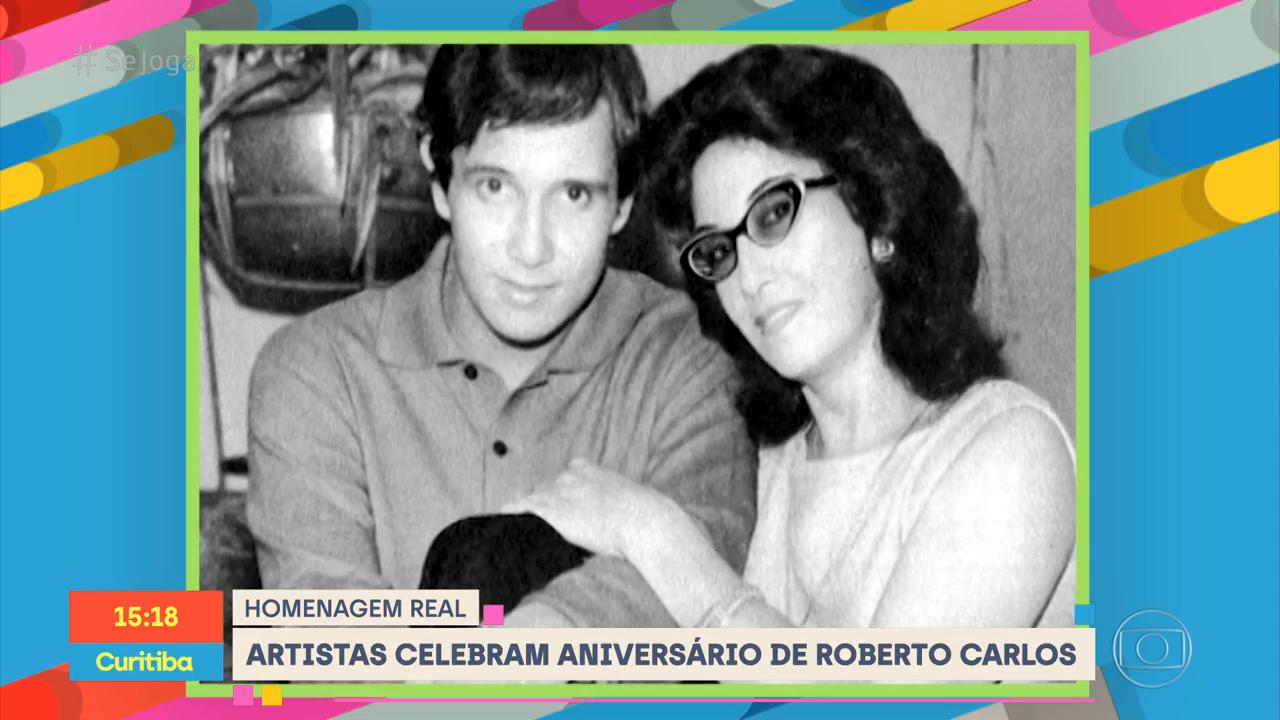 Homenagem para o Rei Roberto Carlos em momentos do início da carreira
