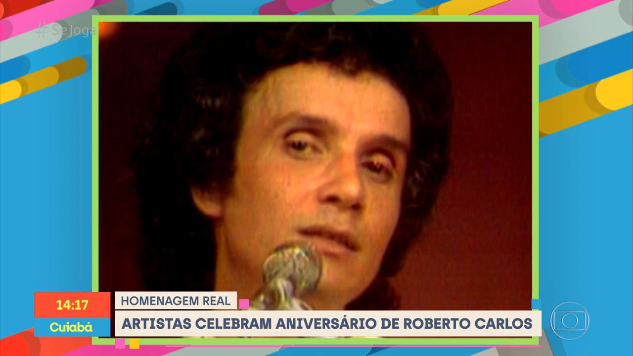 Homenagem para o Rei Roberto Carlos em momentos do início da carreira