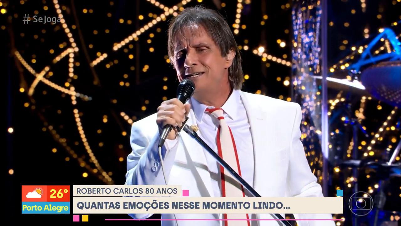Homenagem para o Rei Roberto Carlos em momentos do início da carreira