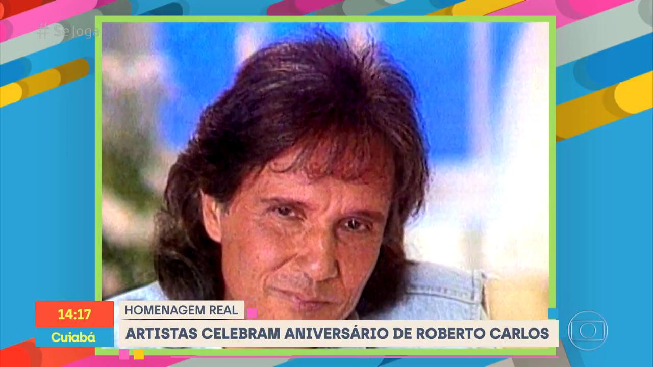 Homenagem para o Rei Roberto Carlos em momentos do início da carreira