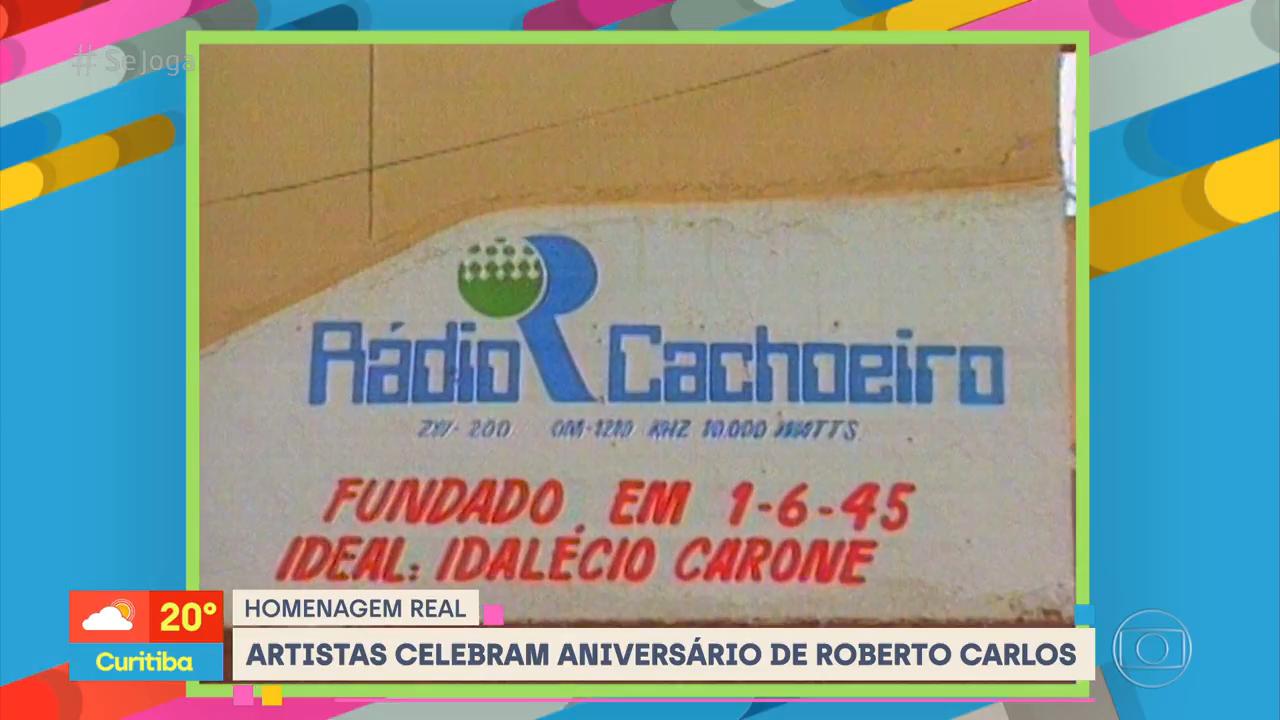 Homenagem para o Rei Roberto Carlos em momentos do início da carreira