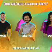 Enquetes apontam eliminação de João Luiz em paredão contra Arthur e Pocah