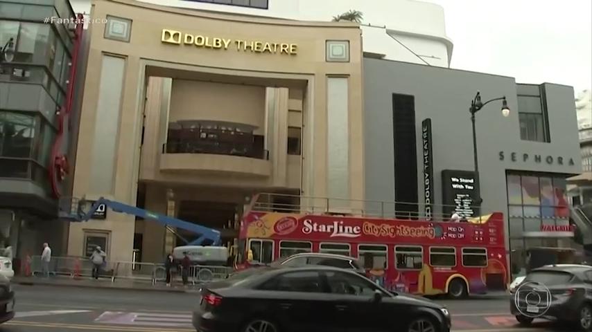 Cenas do Oscar 2021 em Los Angeles; Oscar adaptado para a pandemia