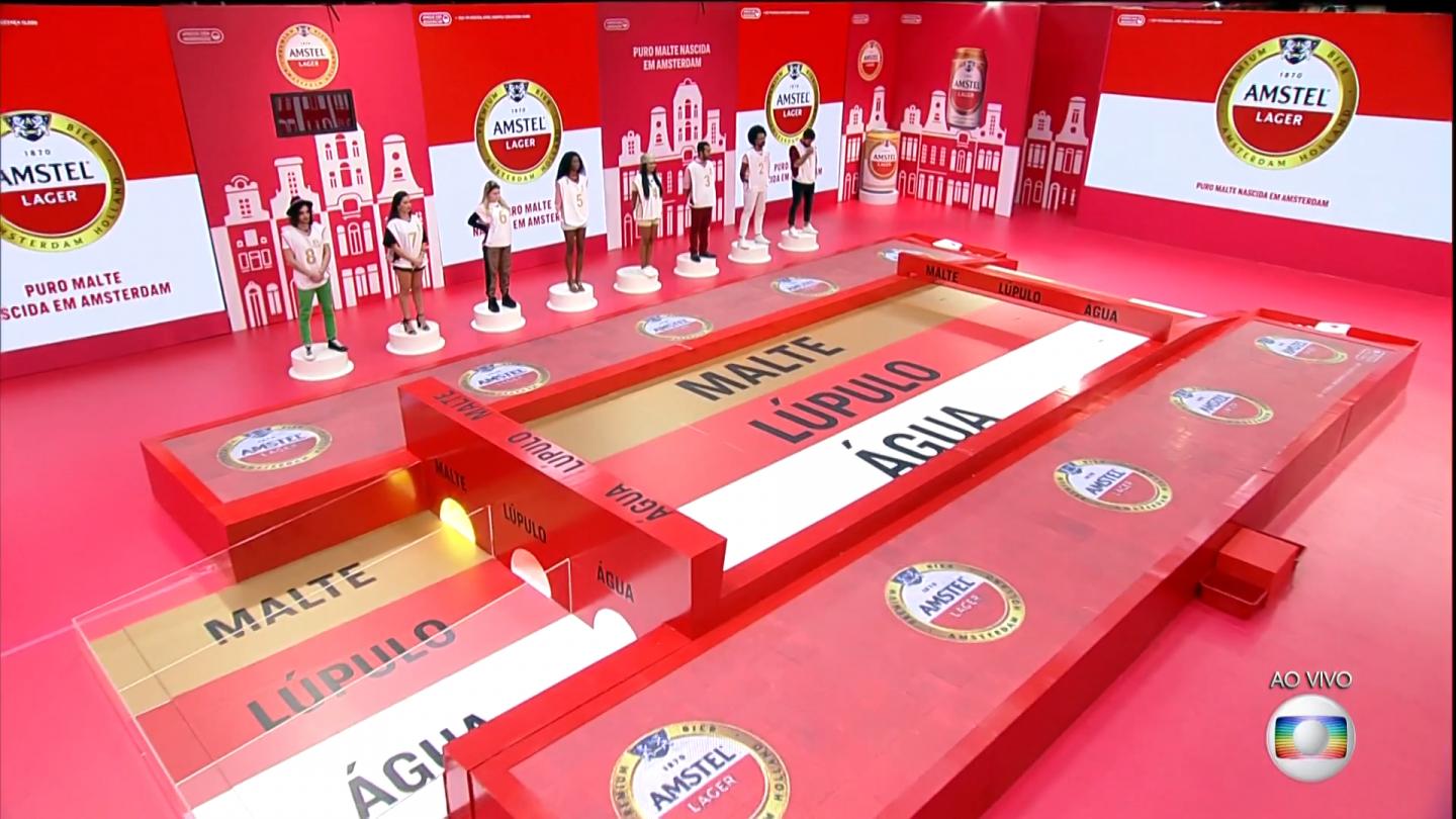 Ações comerciais e de merchandising do BBB 21. Propagandas na Prova do Líder e na Prova do Anjo