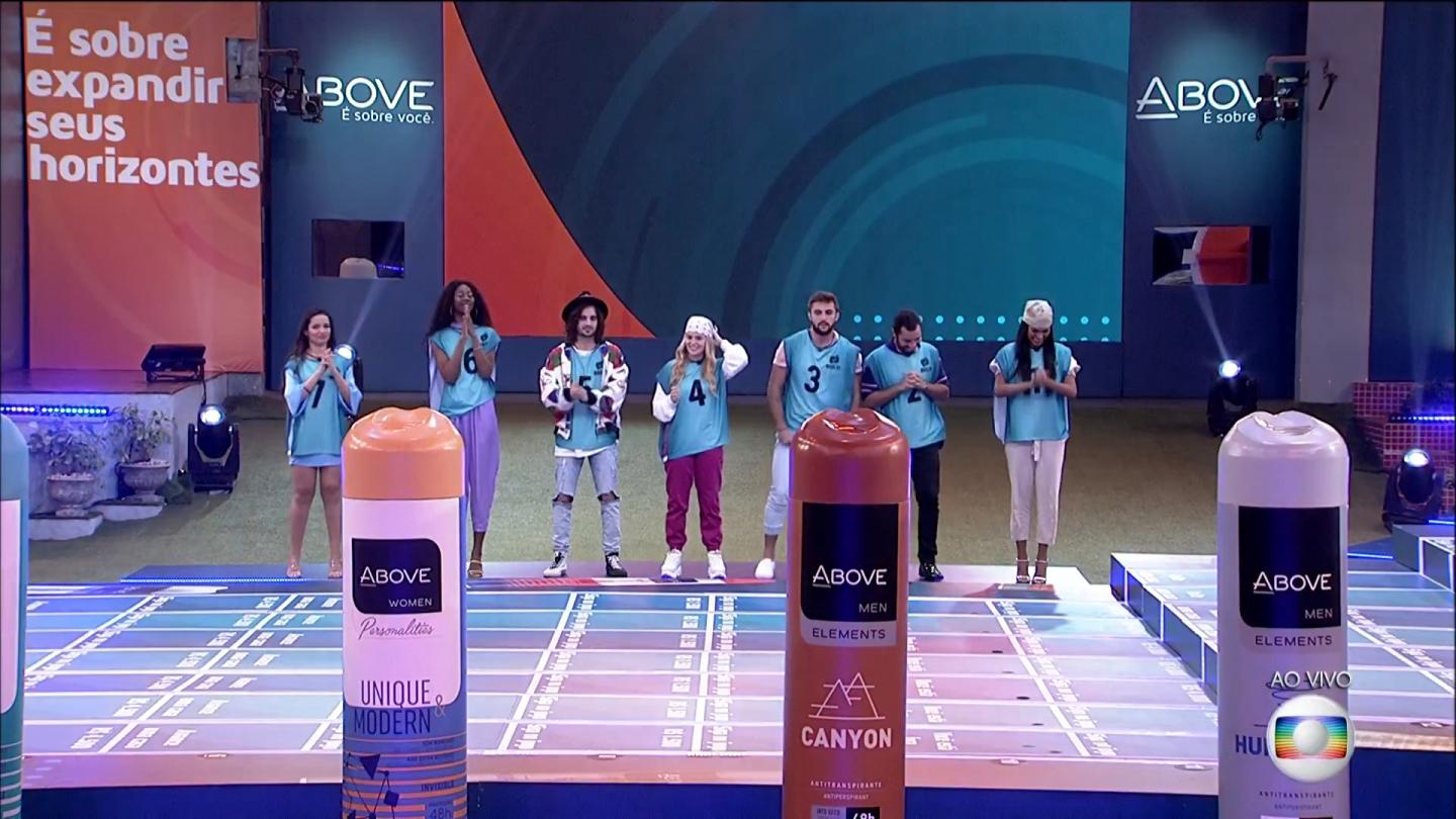 Ações comerciais e de merchandising do BBB 21. Propagandas na Prova do Líder e na Prova do Anjo