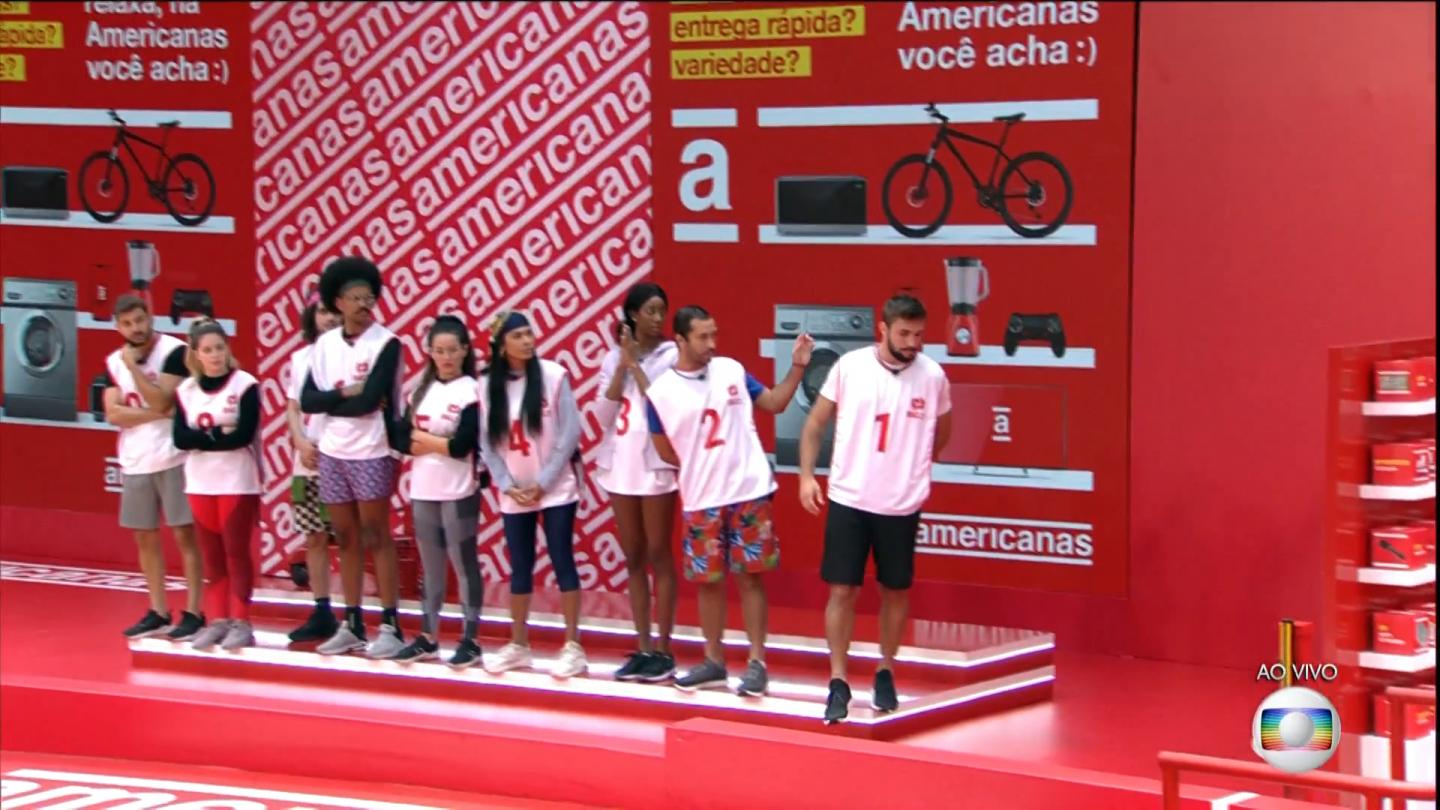 Ações comerciais e de merchandising do BBB 21. Propagandas na Prova do Líder e na Prova do Anjo