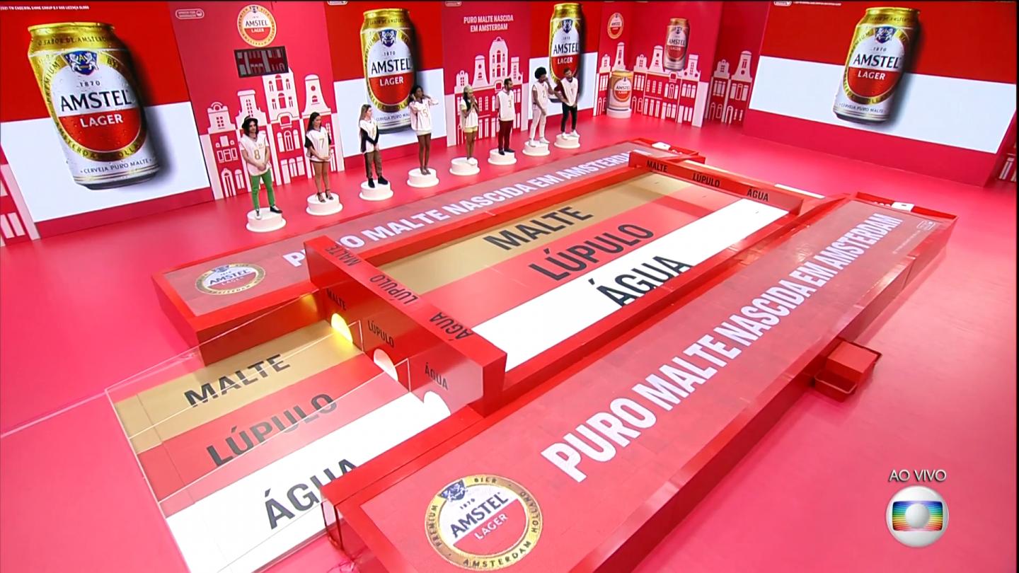 Ações comerciais e de merchandising do BBB 21. Propagandas na Prova do Líder e na Prova do Anjo