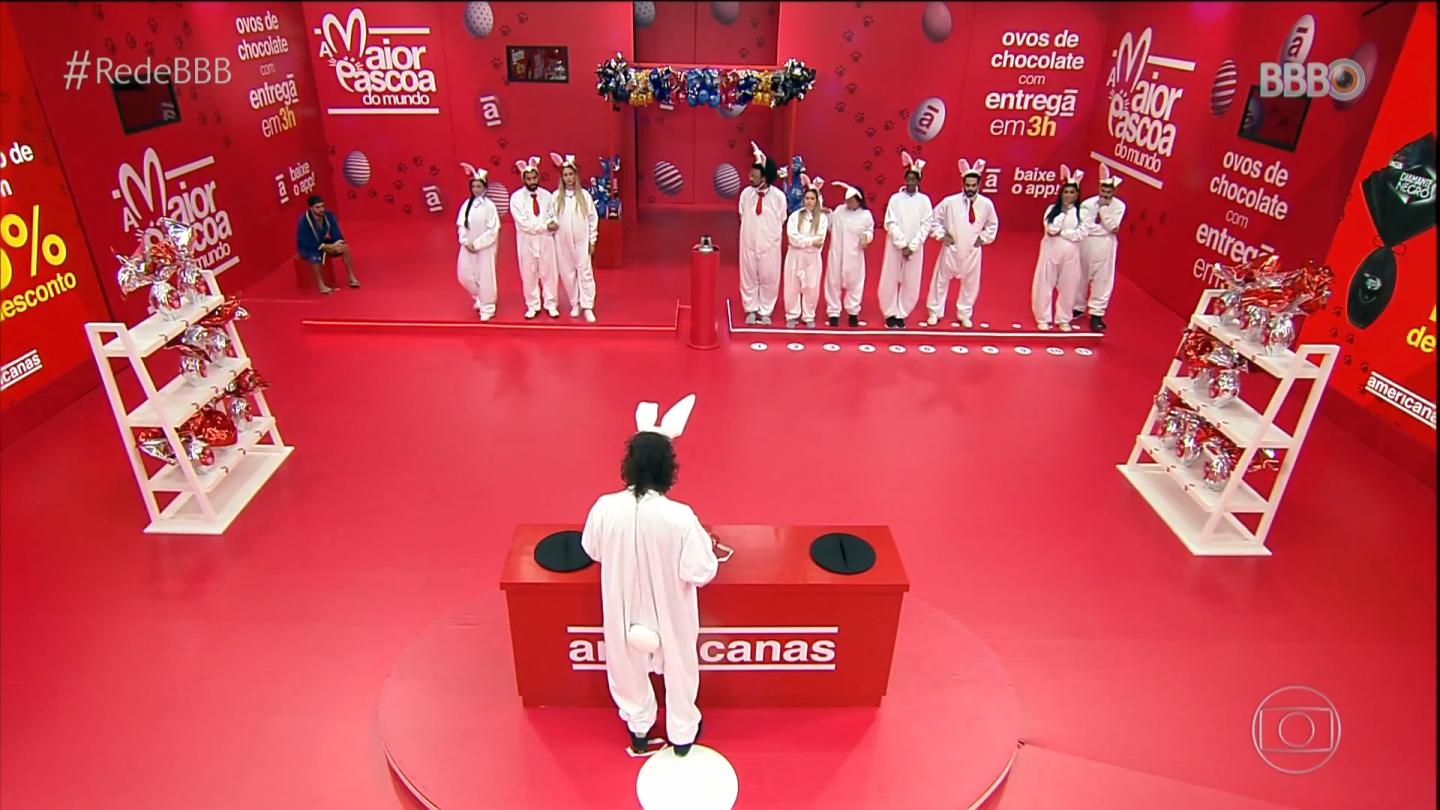Ações comerciais e de merchandising do BBB 21. Propagandas na Prova do Líder e na Prova do Anjo