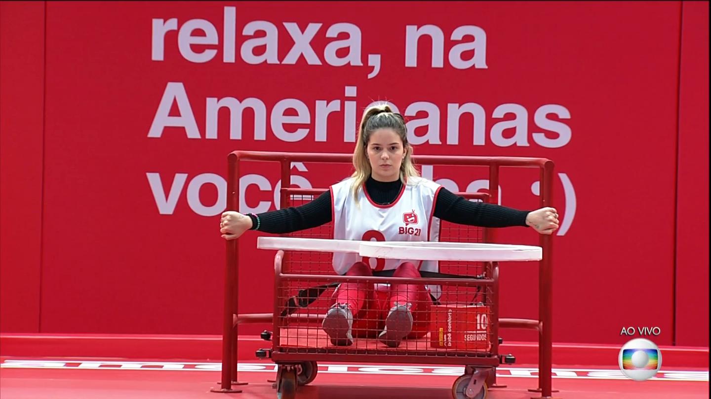 Ações comerciais e de merchandising do BBB 21. Propagandas na Prova do Líder e na Prova do Anjo