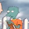 Cenas do desenho Doug Funnie, de Nickelodeon e Disney. Foi um sucesso nos anos 90
