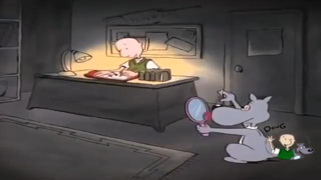 Cenas do desenho Doug Funnie, de Nickelodeon e Disney. Foi um sucesso nos anos 90