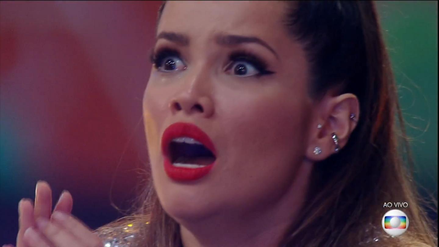 Campeã do BBB 21, Juliette Freire se emociona ao vivo na Globo (Foto: Reprodução/ Globoplay BBB21)