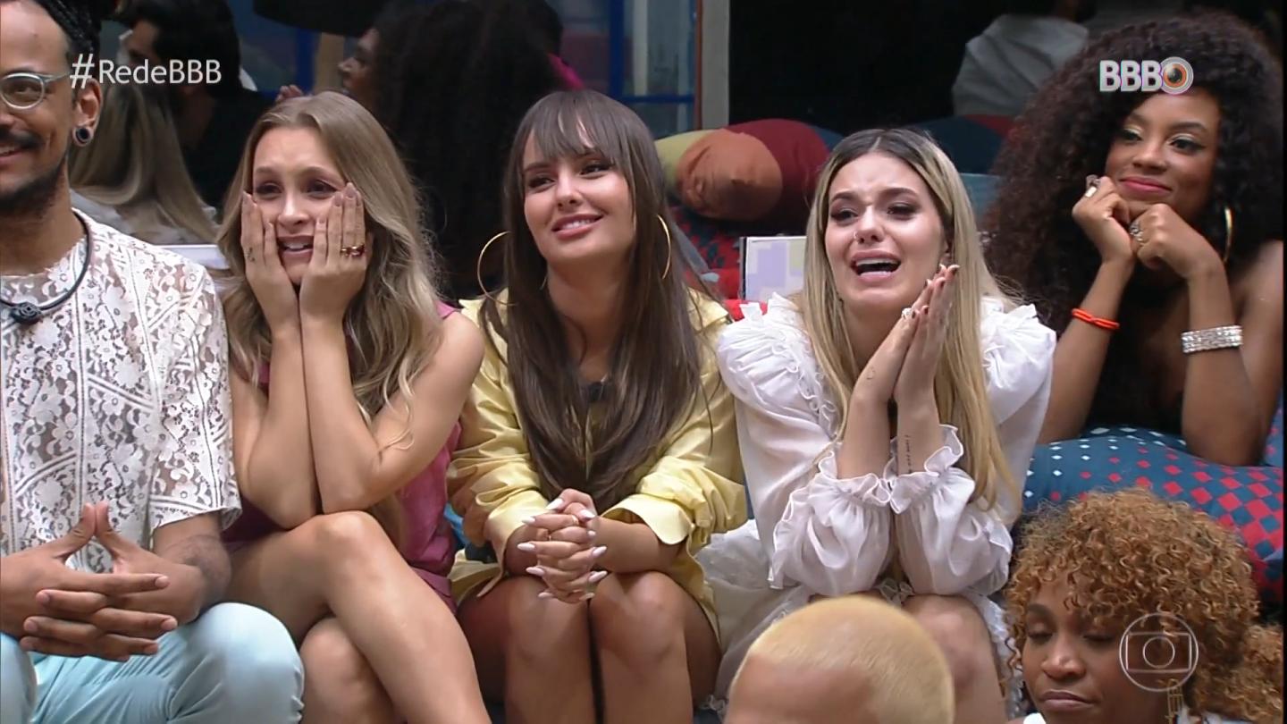 Tiago Leifert chorando no Big Brother Brasil, o BBB. Emoção pura