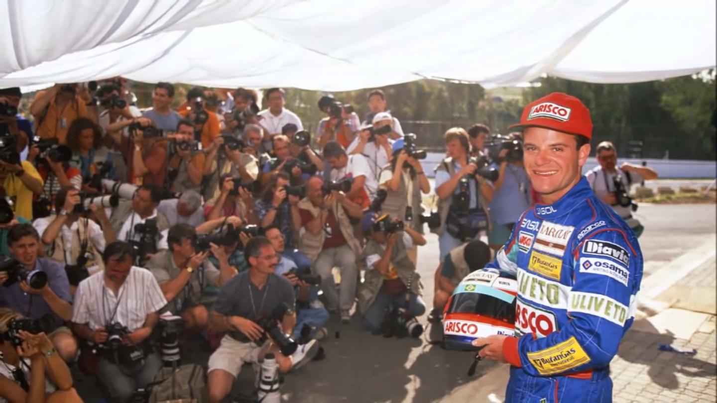 Rubens Barrichello, o Rubinho, em momentos especiais da carreira de piloto