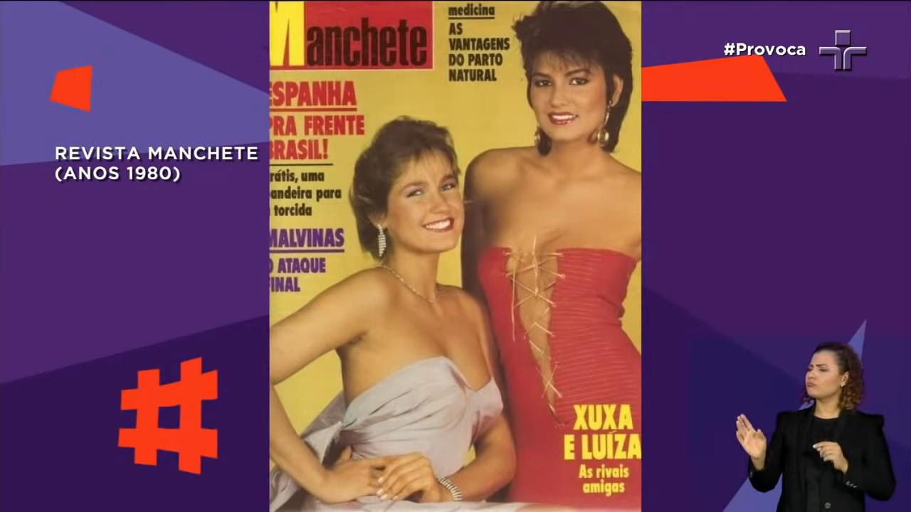 Fotos de Luíza Brunet em momentos da carreira