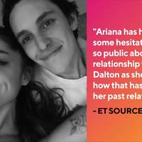 Ariana Grande e Dalton Gomez. Casamento foi oficializado em maio de 2021