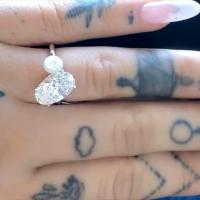 Ariana Grande e Dalton Gomez. Casamento foi oficializado em maio de 2021