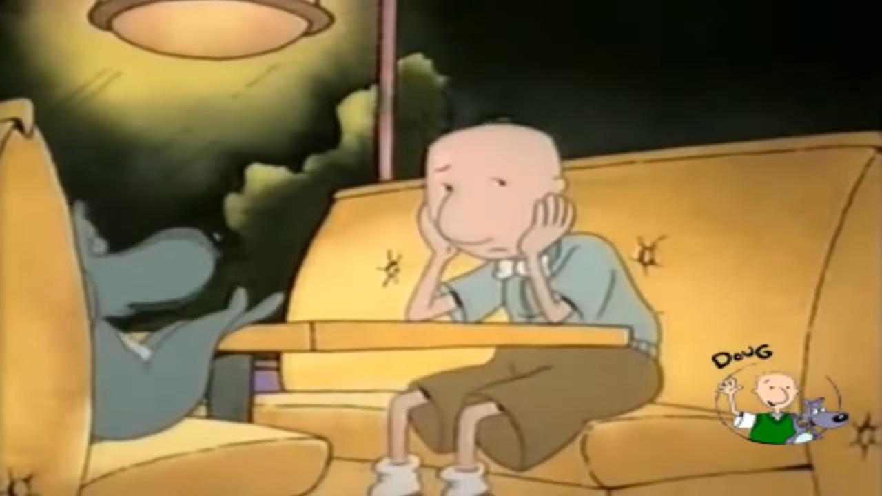 Desenhos animados com hambúrguer