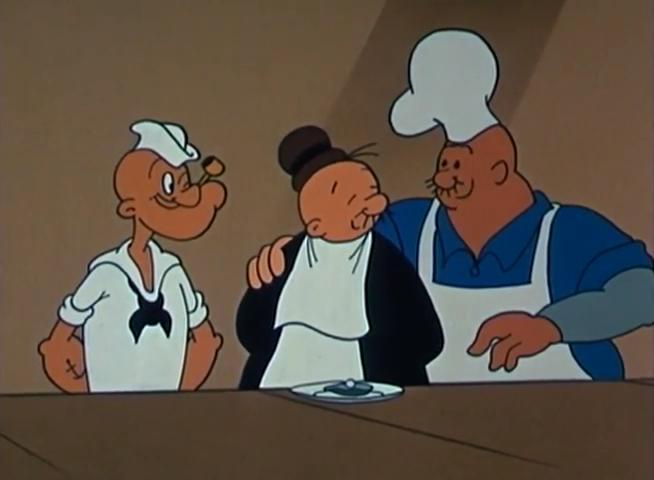 Desenhos animados com hambúrguer
